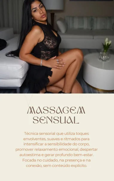 Conteúdo sobre massagem sensual